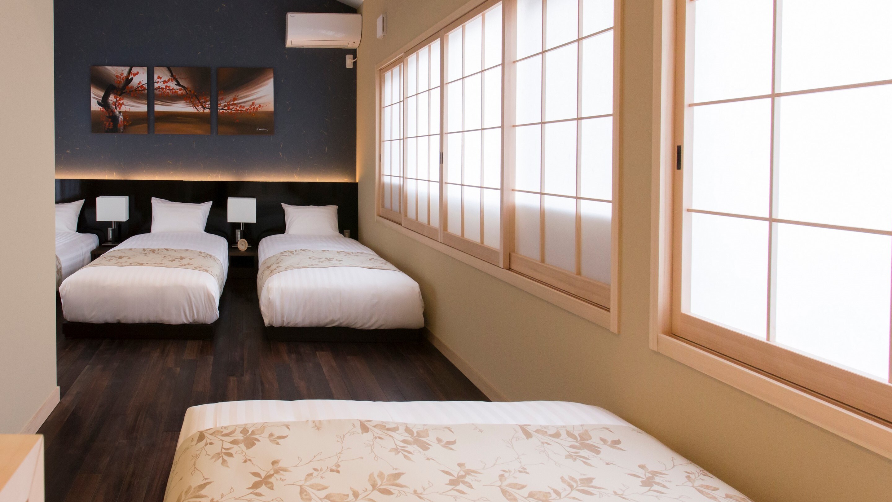 [3 giường đơn, 1 giường đôi, 3 giường futon Nhật Bản] Phòng Deluxe