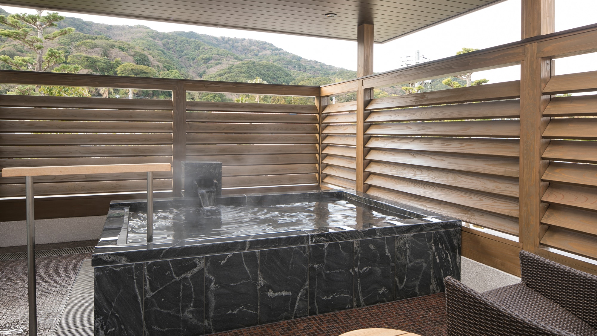 [GARDEN VILLA] Twin room with private open-air bath Type C