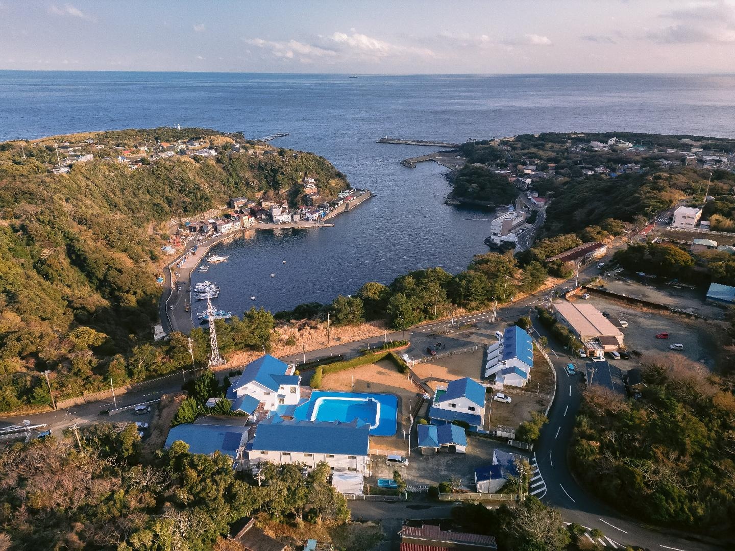 Exterior aerial shot