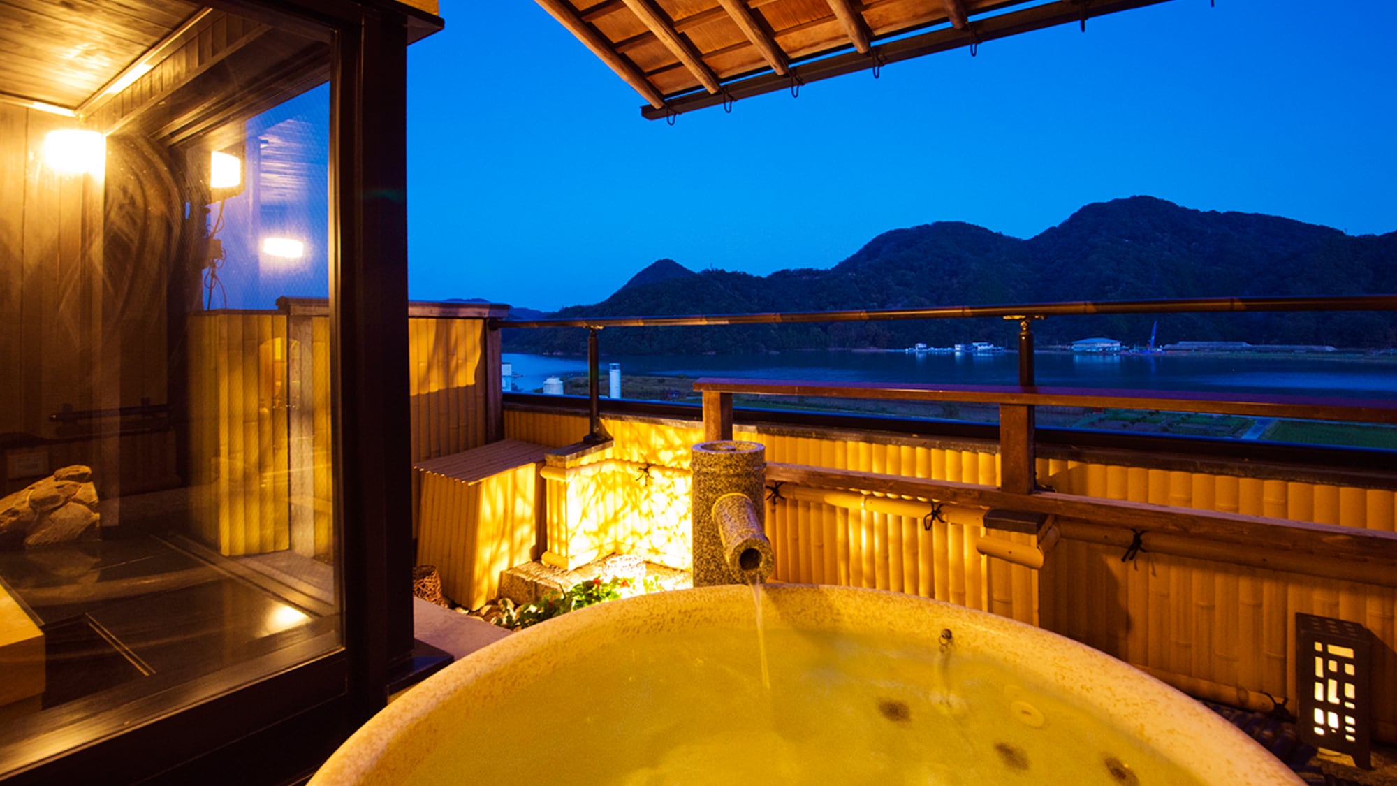 [Chartered open-air bath ◇ Dream Kayohi Road]
