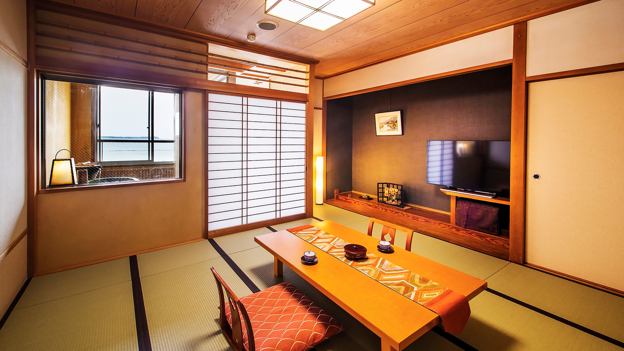 ■Guest room with semi-open-air bath/Japanese-style room [Suzuran]■ (Image)