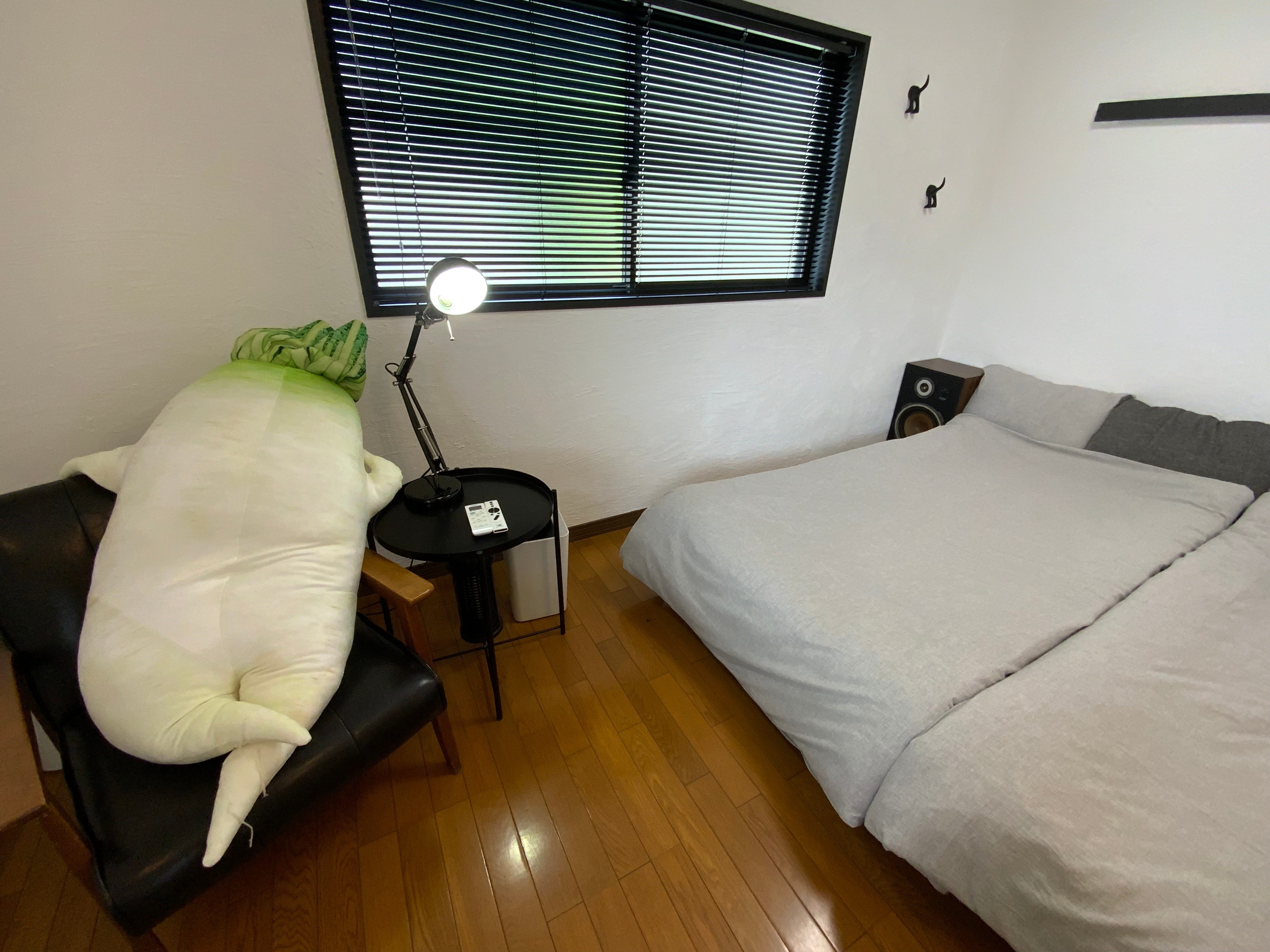Bed space on the second floor
