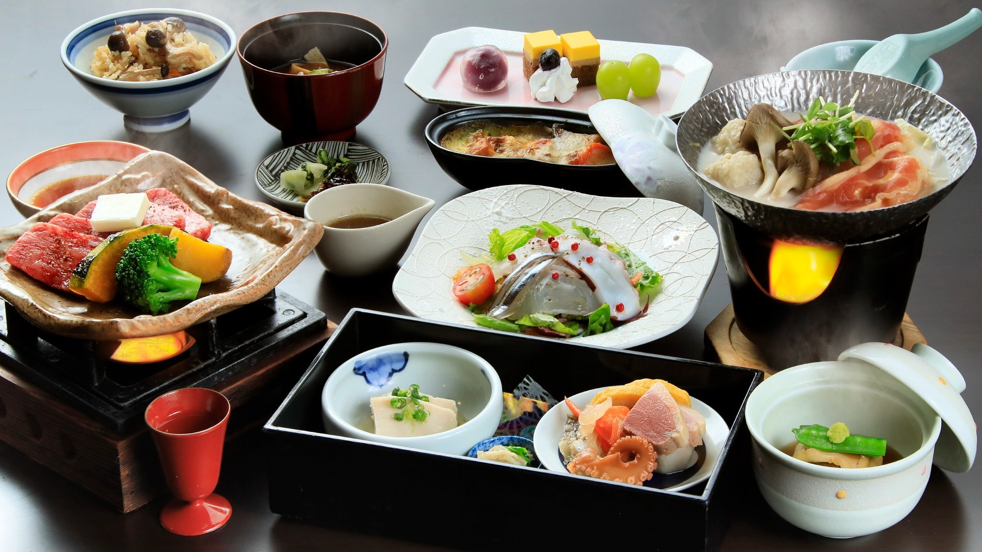 晚餐 | 特色怀石料理“金枪鱼腩”示例