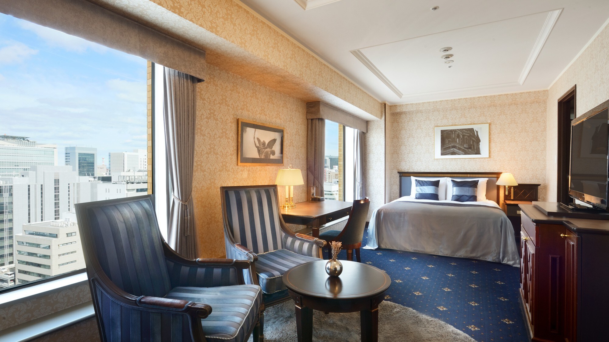 经典豪华双人间(43平方米)示例