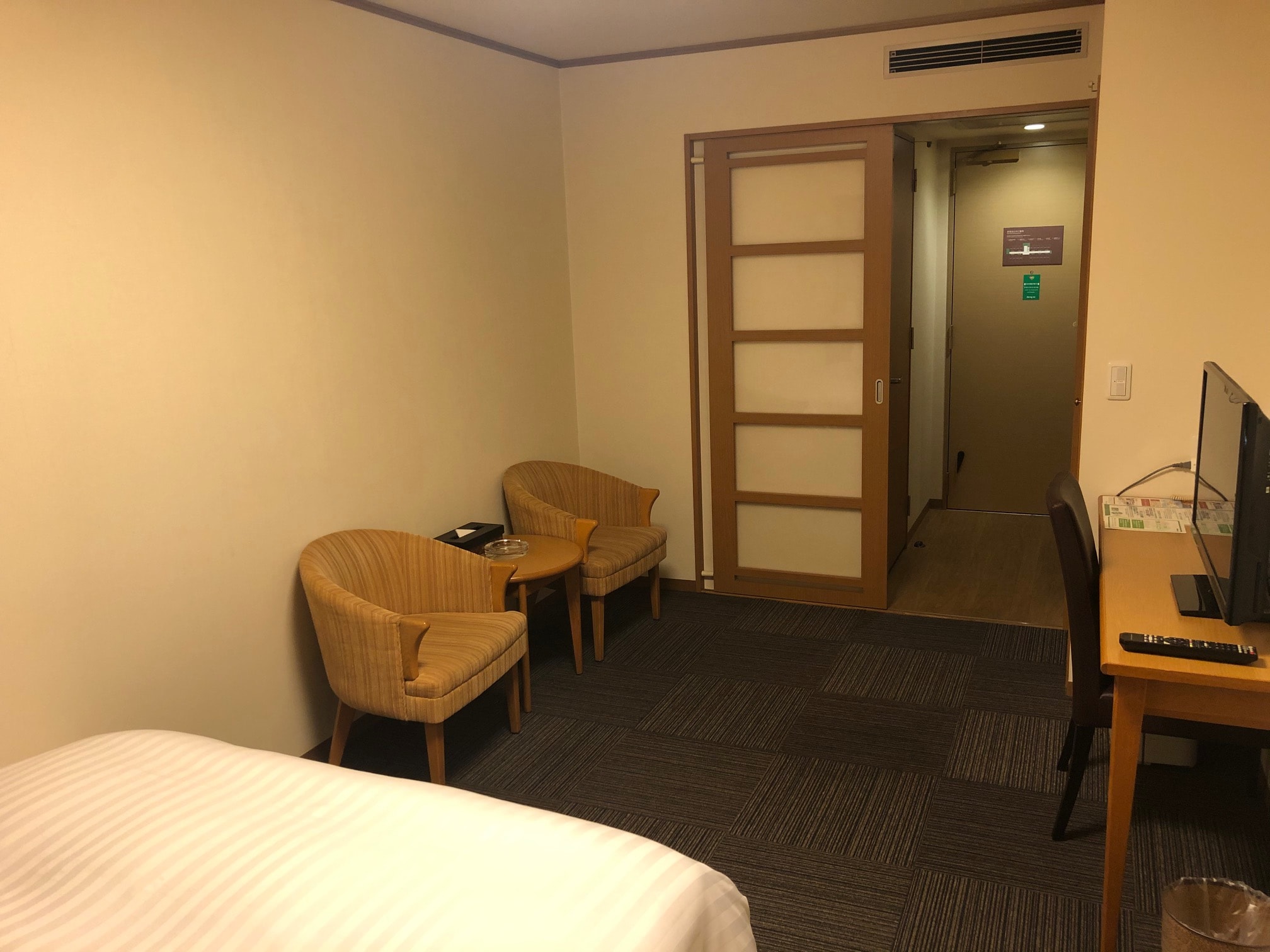 Guest room Queen 21,8㎡ Bed size 160x205
