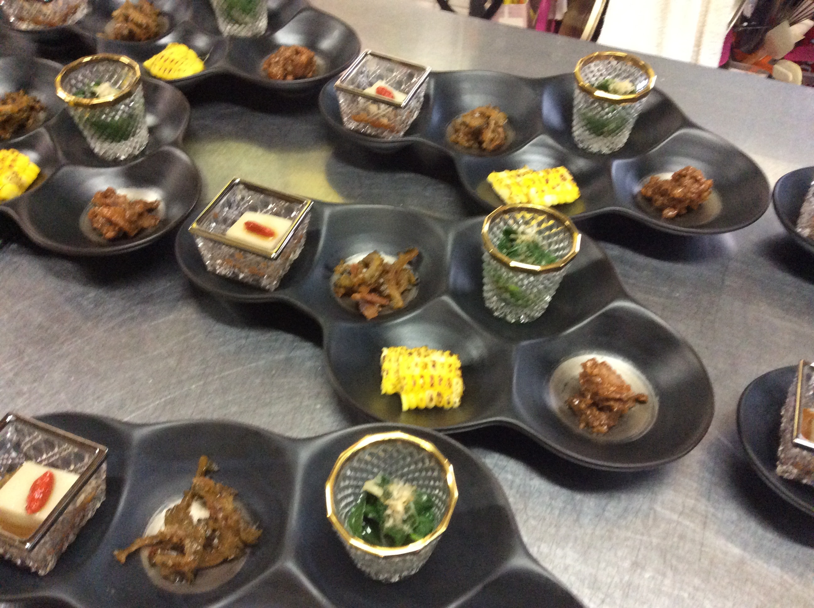 An example of a dish (5 kinds of summer vegetables)