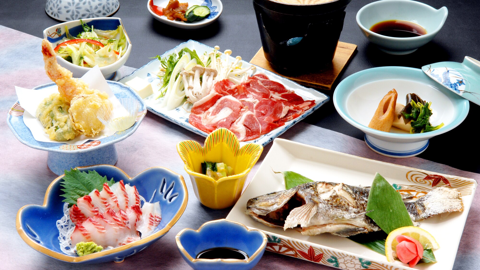 *標準計劃菜餚示例