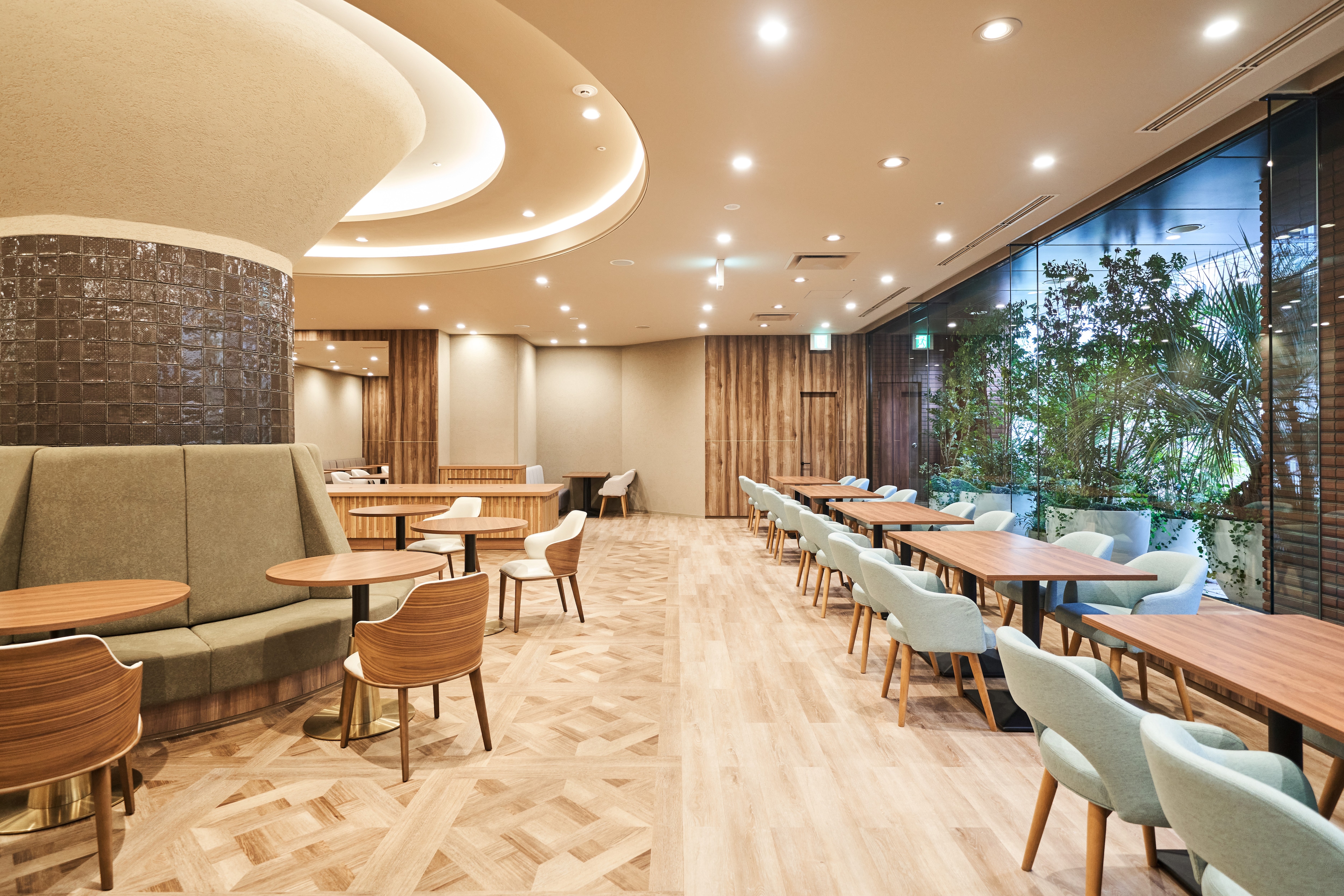 【2樓休息室】寬敞的休息室，舒適地工作