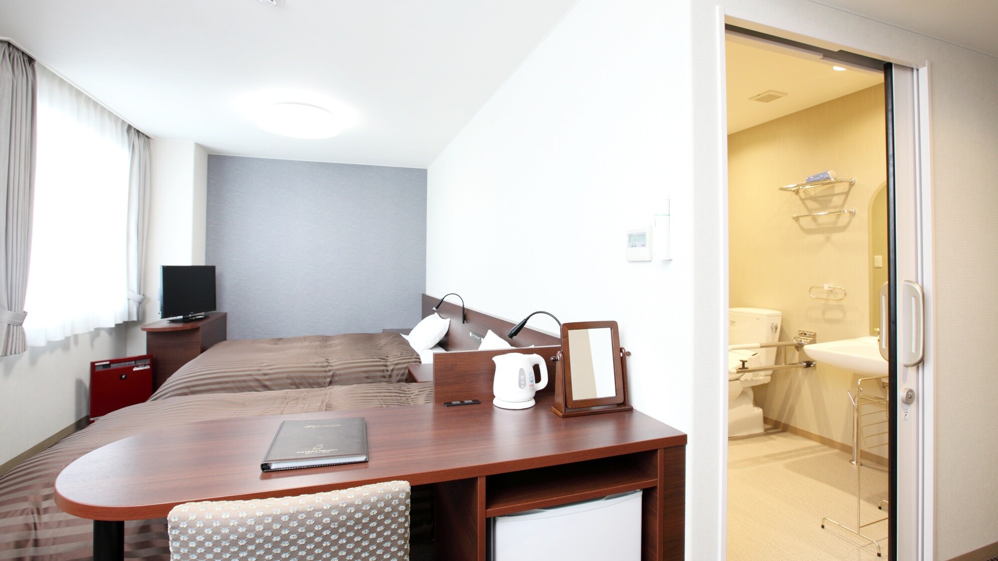 [Heartful Room] We also have barrier-free rooms available for those who use wheelchairs.