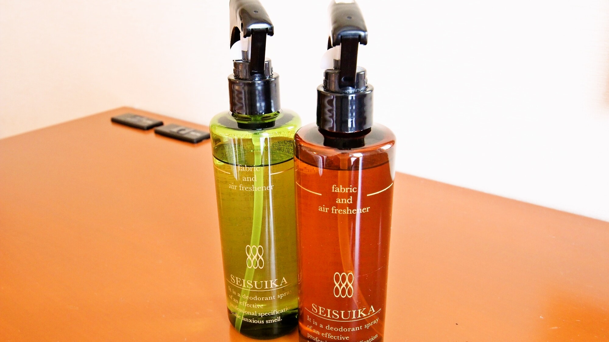 Deodorizing sprays are available in two varieties: unscented and scented.