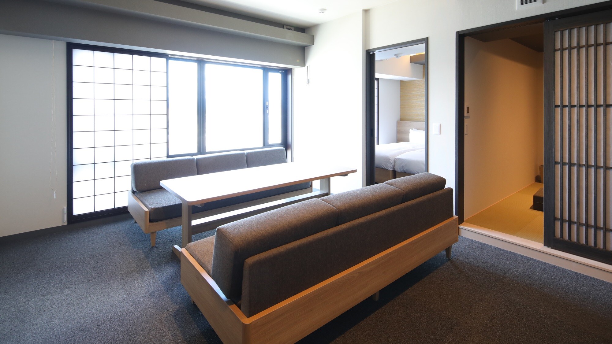 ห้องพรีเมียร์ญี่ปุ่น (ห้องพักสไตล์ญี่ปุ่นผสมตะวันตกพร้อมเตียงสองชั้น) ชั้นบน