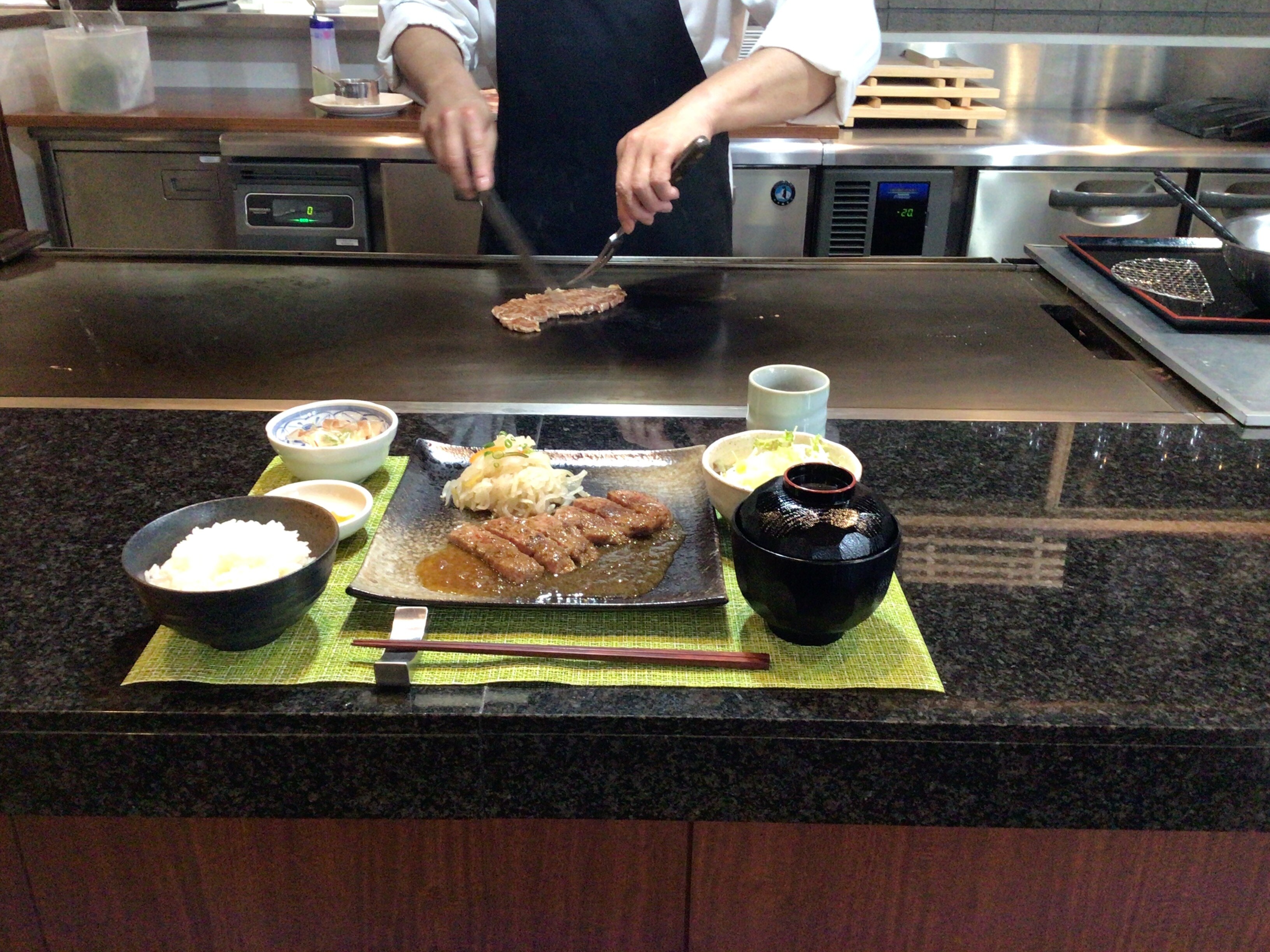 teppanyaki daging sapi