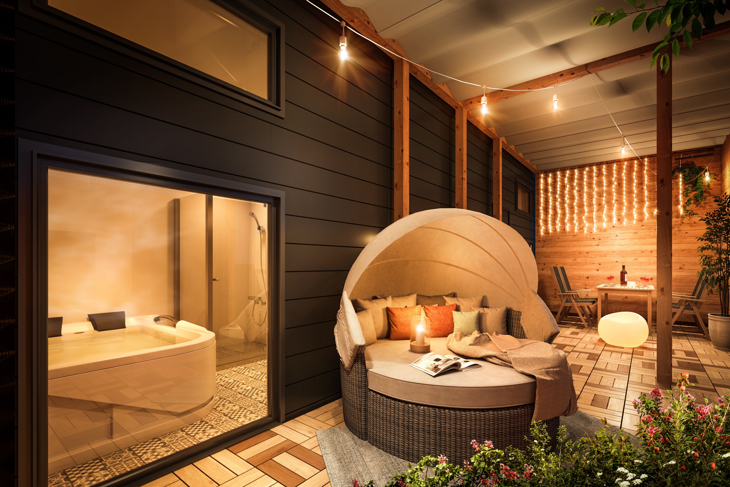 [Starry Sky Living] Deluxe Room with Jacuzzi