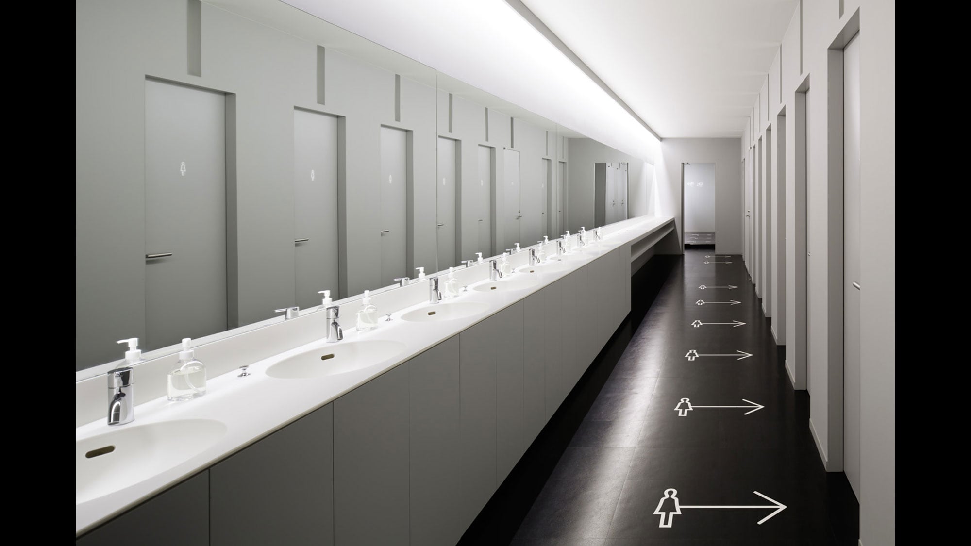 Wash area