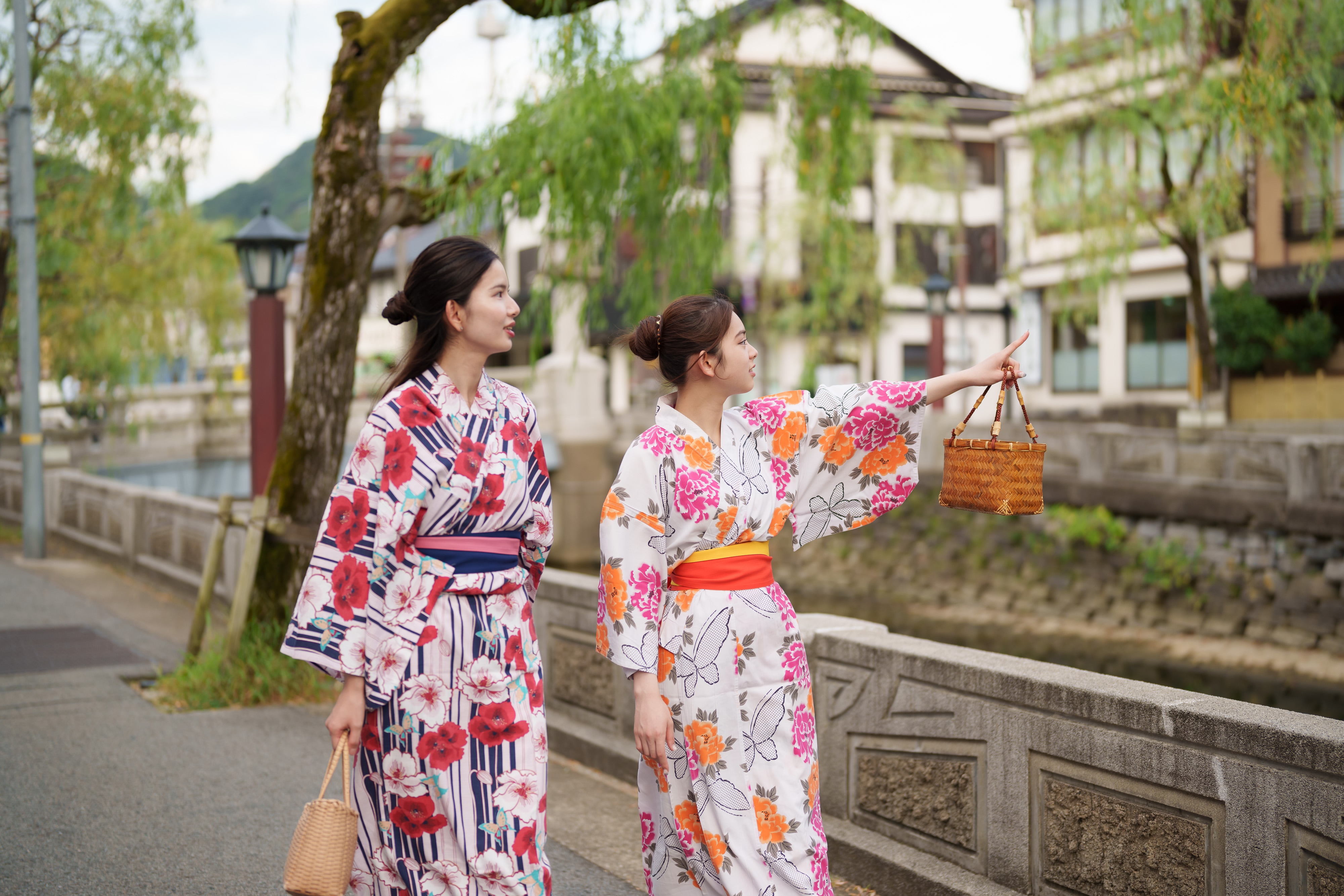 Stroll around Yukata town