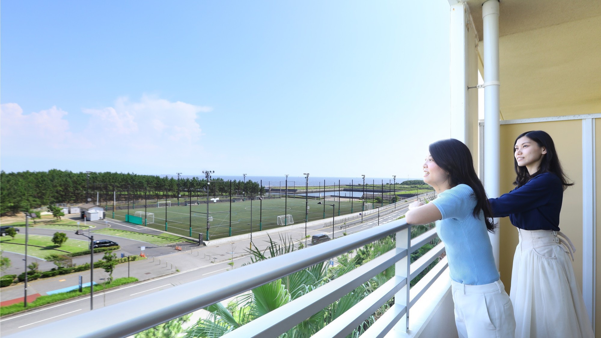 从阳台看到的景色(房间图片)