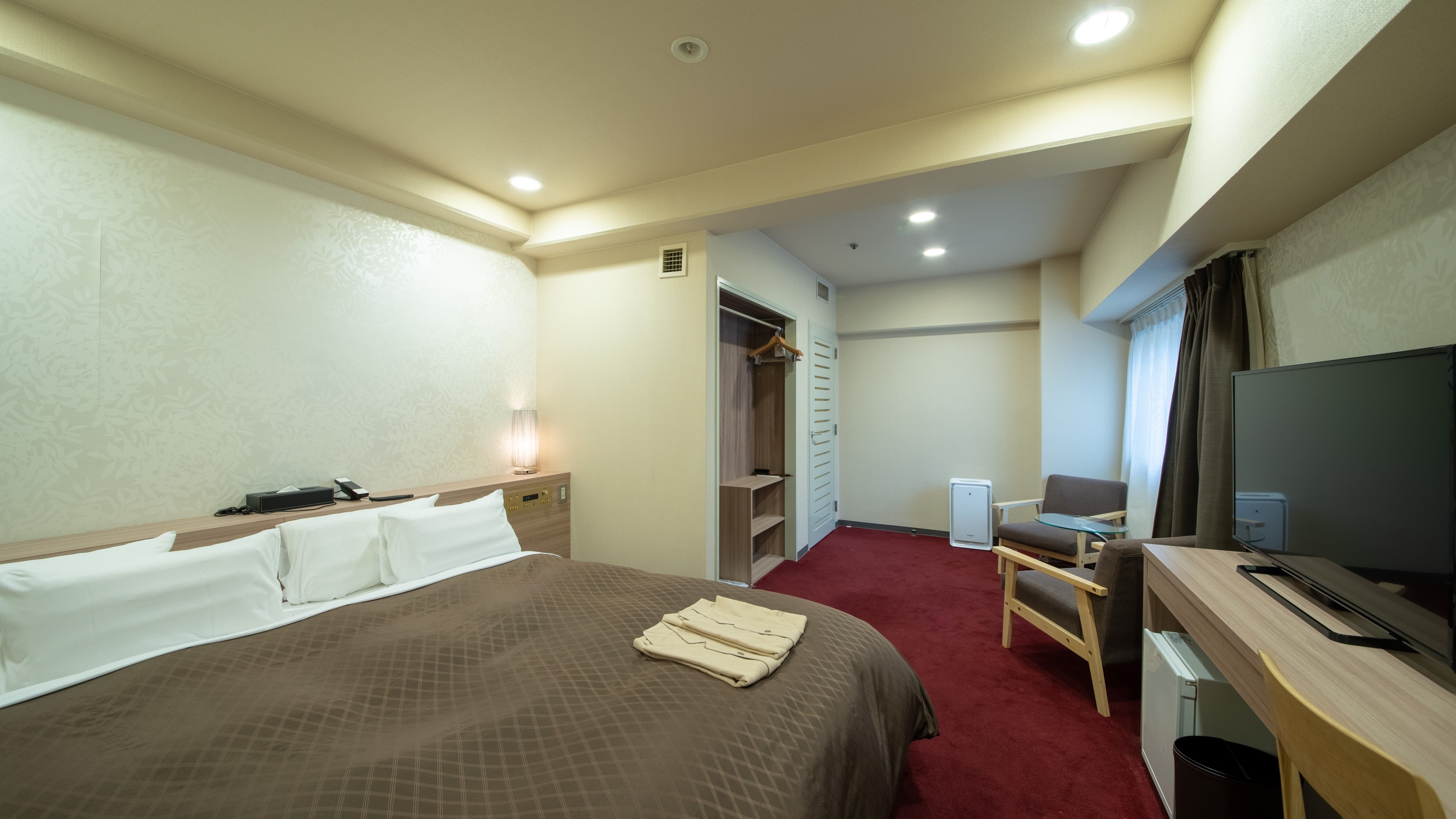 Standard double room (24㎡) bed width 180cm [Sekkisei]