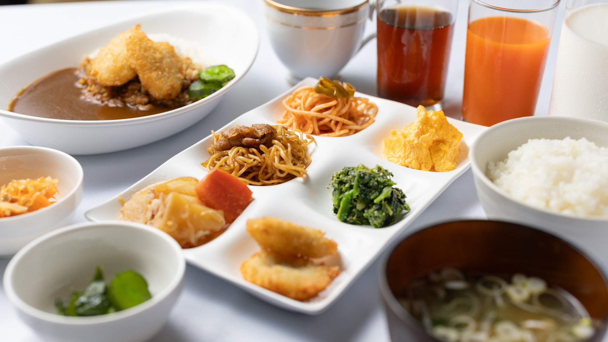 Free breakfast buffet