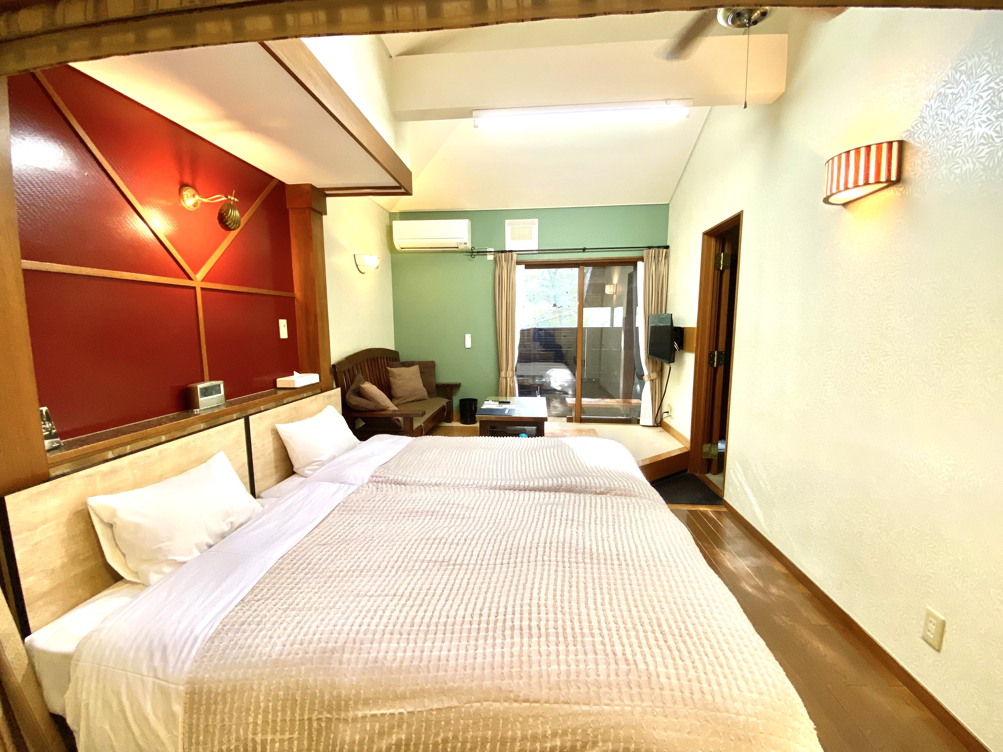[Main building] Twin beds, non-smoking room (10 tatami mats)