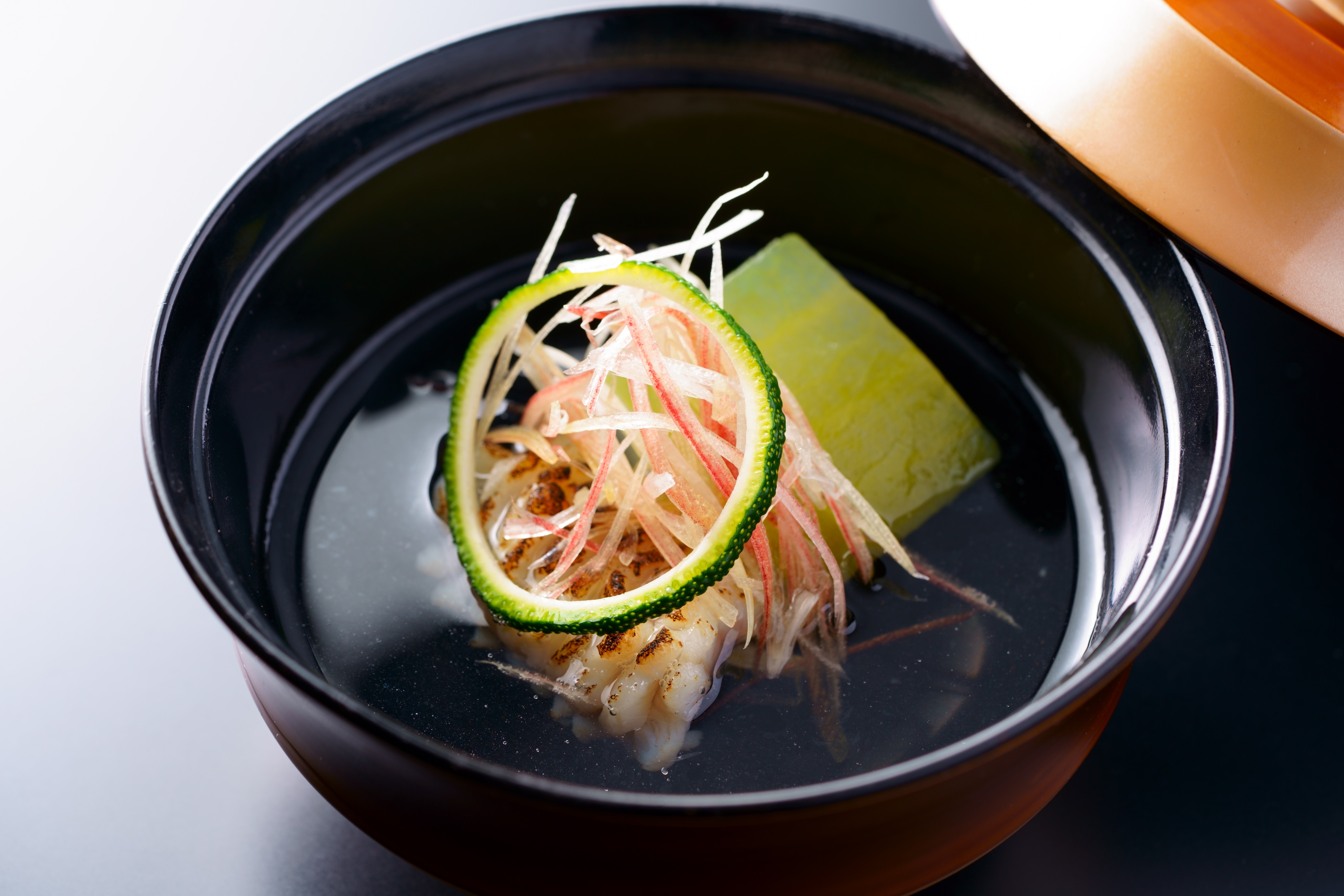 Grilled Conger Conger Soup