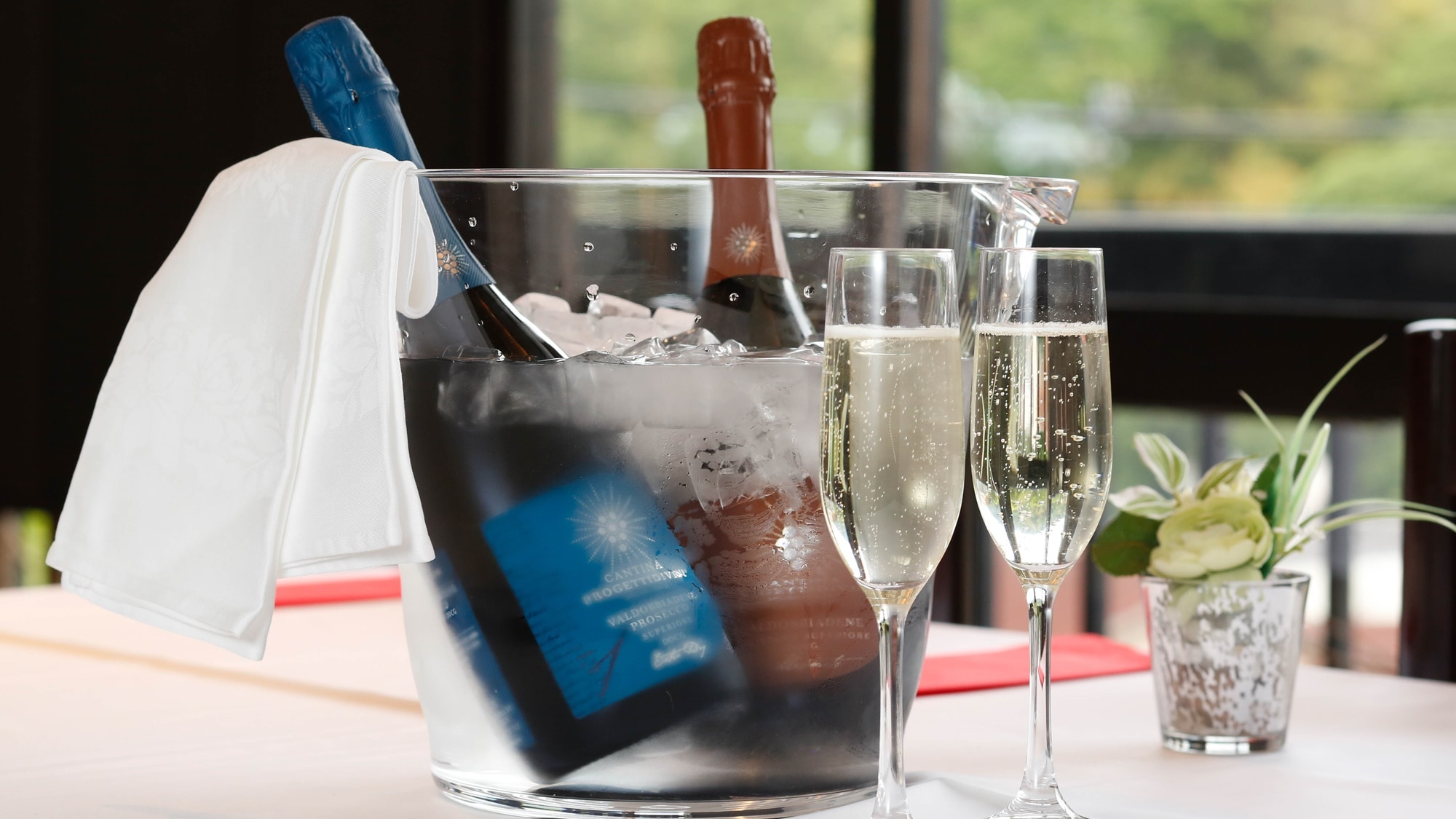 Prosecco diimpor langsung dari Italia oleh hotel