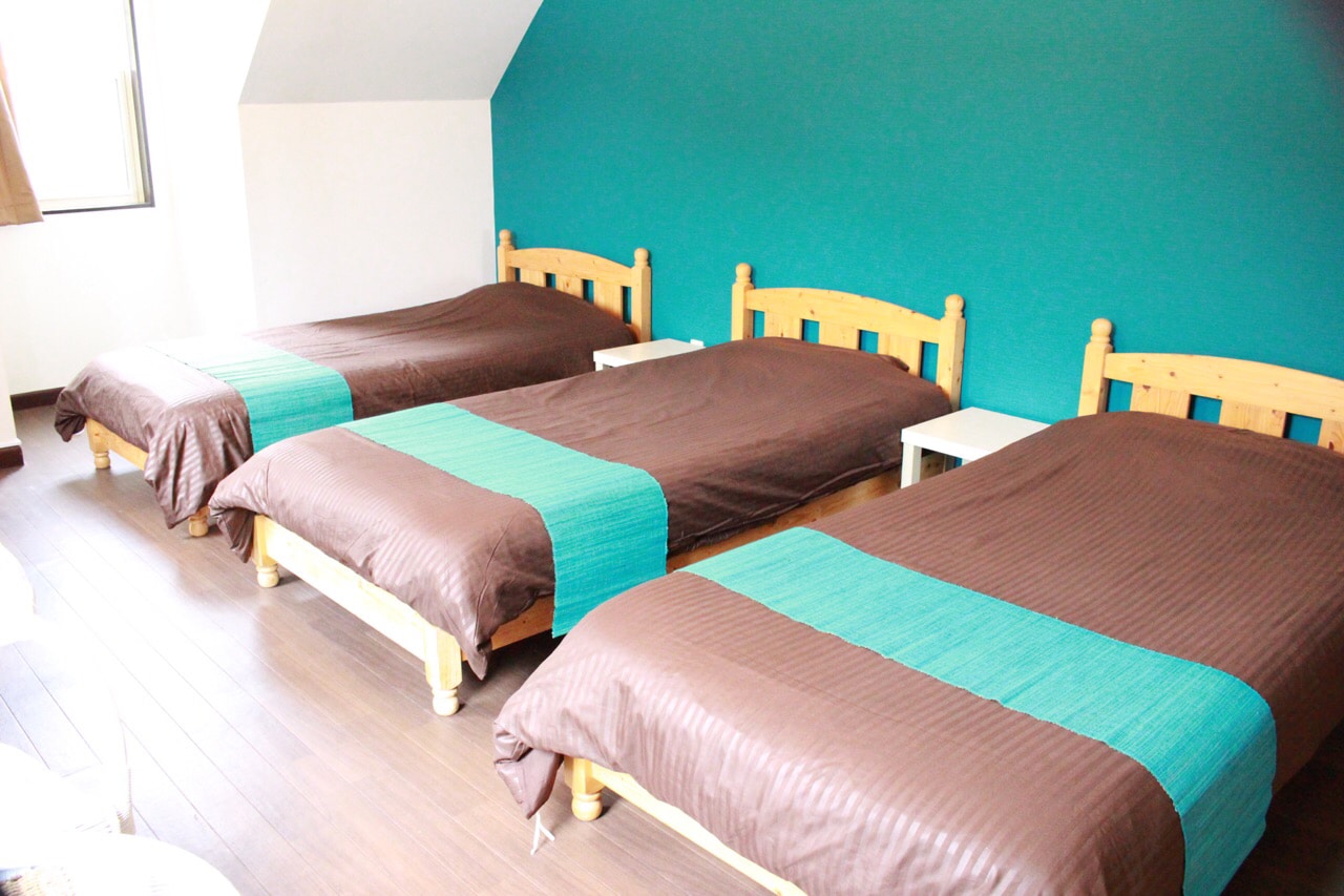 Triple Japanese and Western room
