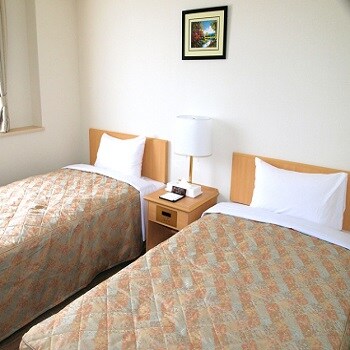 Twin room * Area 15.68㎡ Bed size 105cm & times; 198cm