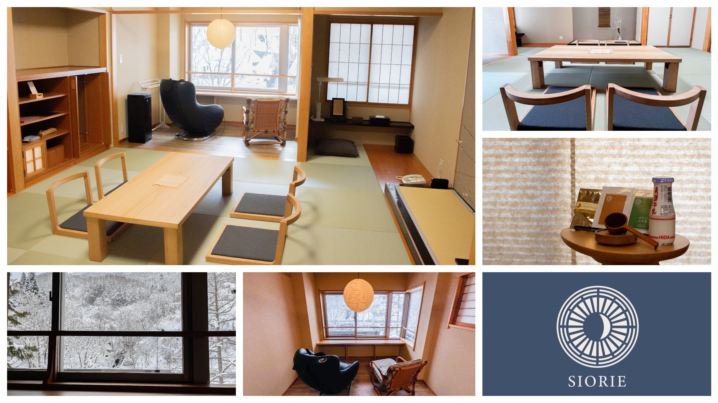 Standard ◇ Second-floor Japanese-style room with Ryukyu tatami facing the Azusa River