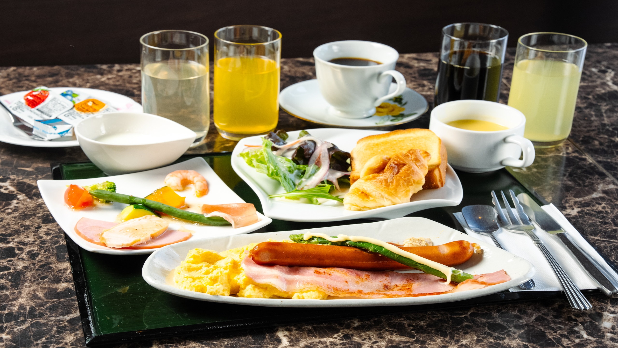 Western breakfast