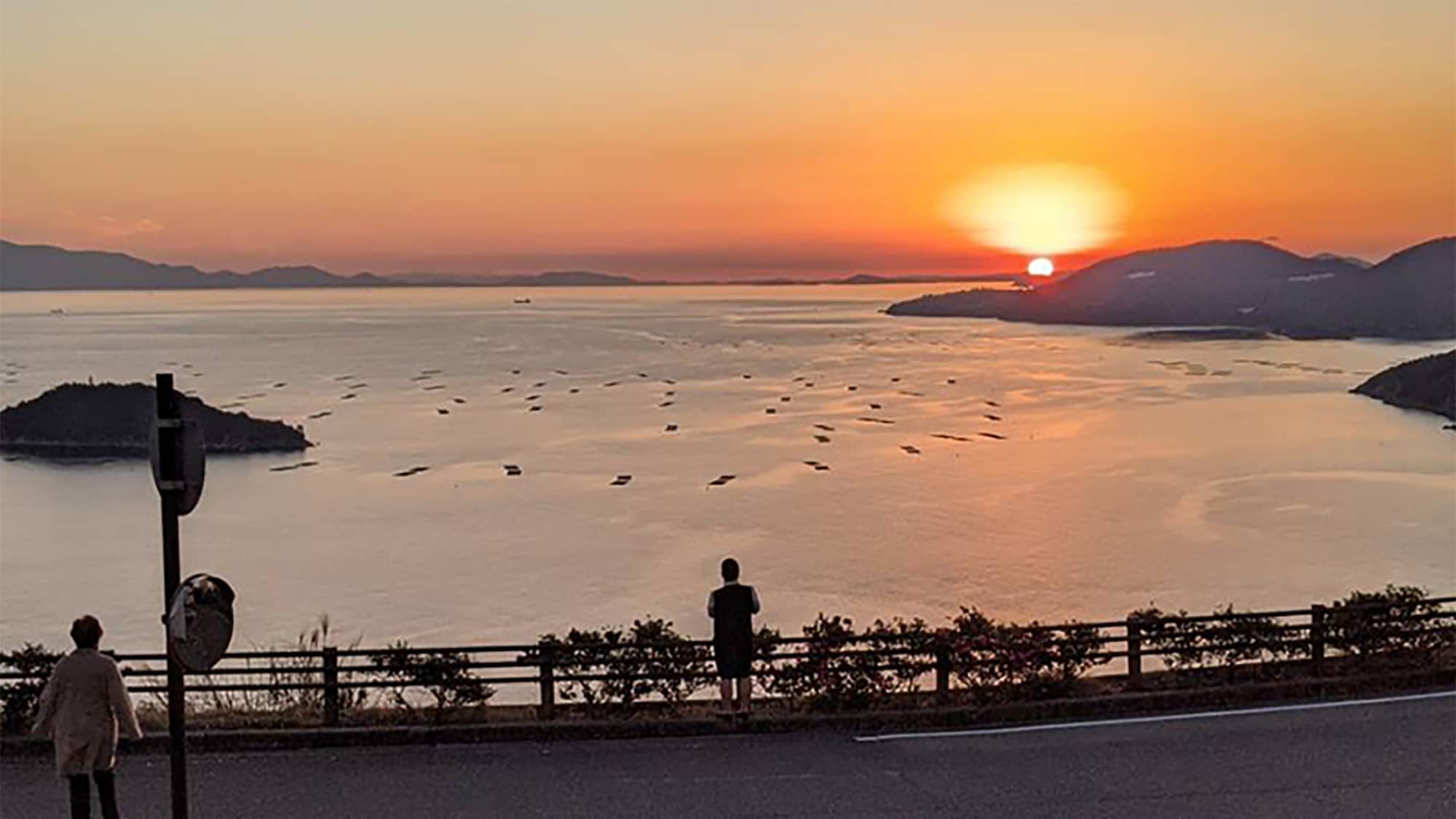 Top 100 Sunsets: Sunset over Ako Misaki