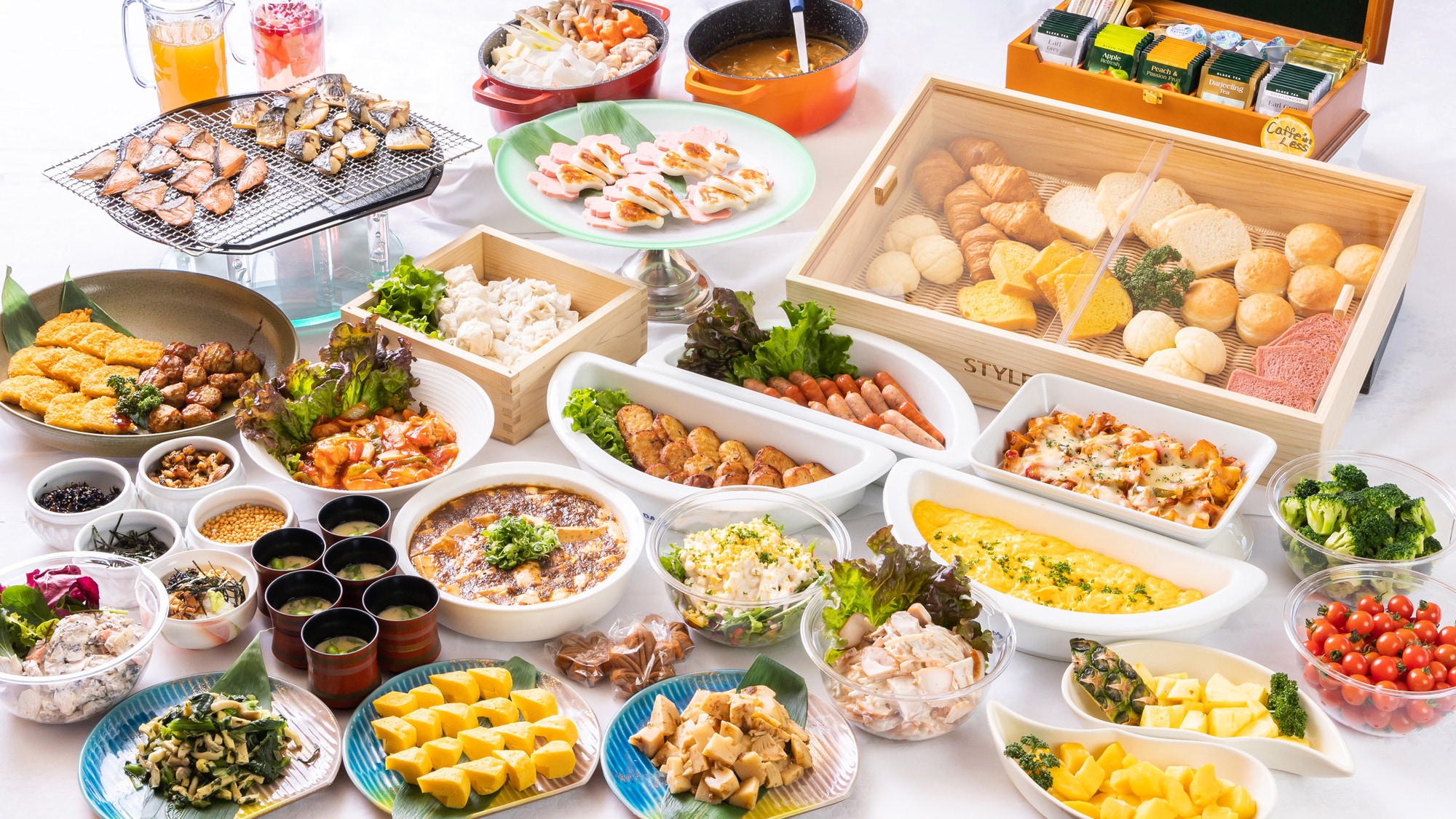 Gambar prasmanan sarapan