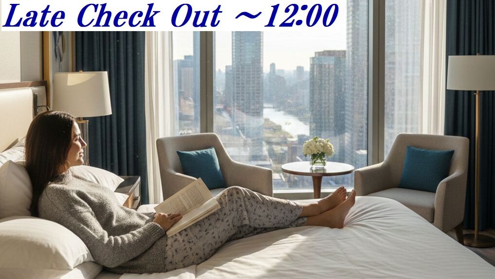 Late check-out until 12:00