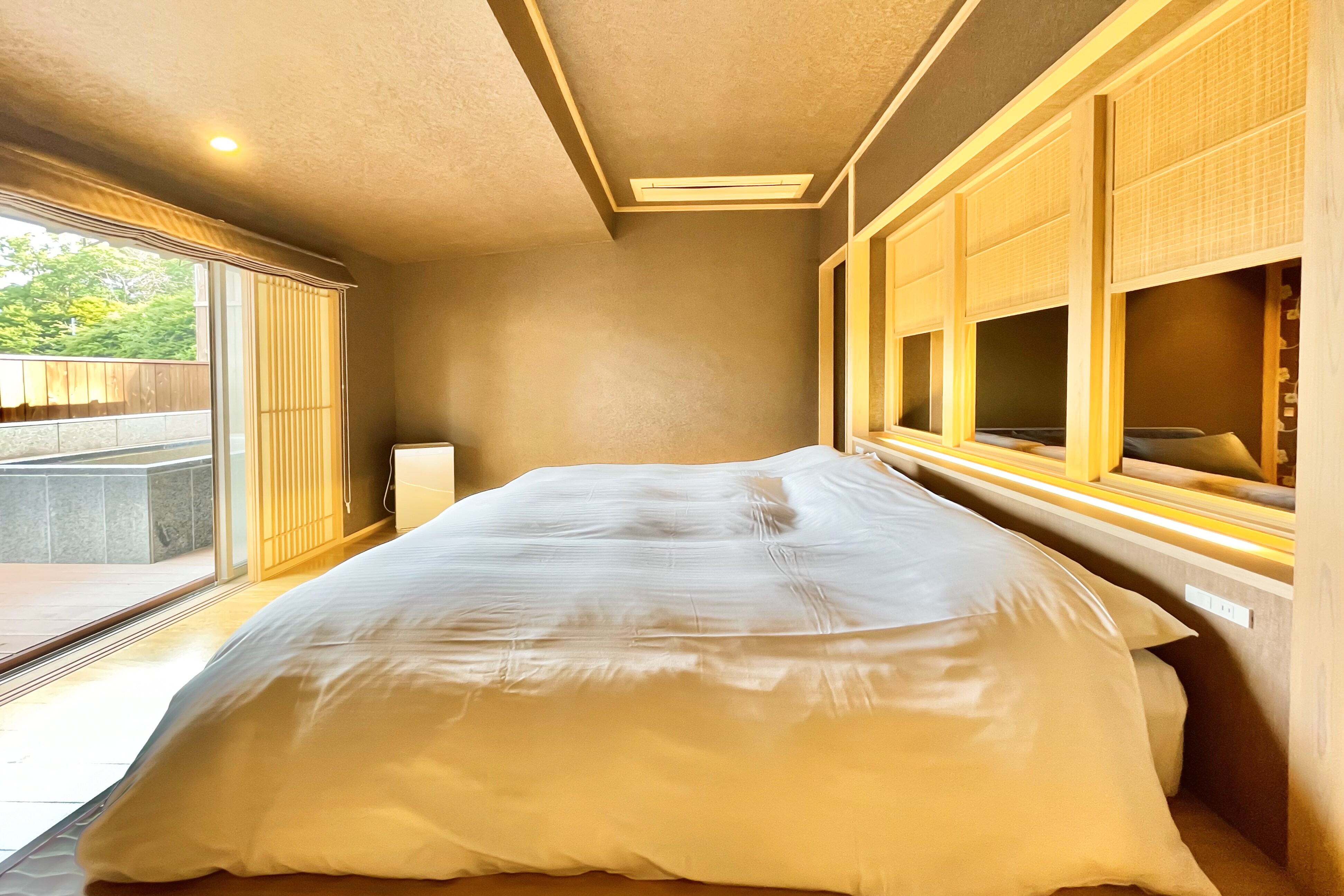 An example of a premium suite