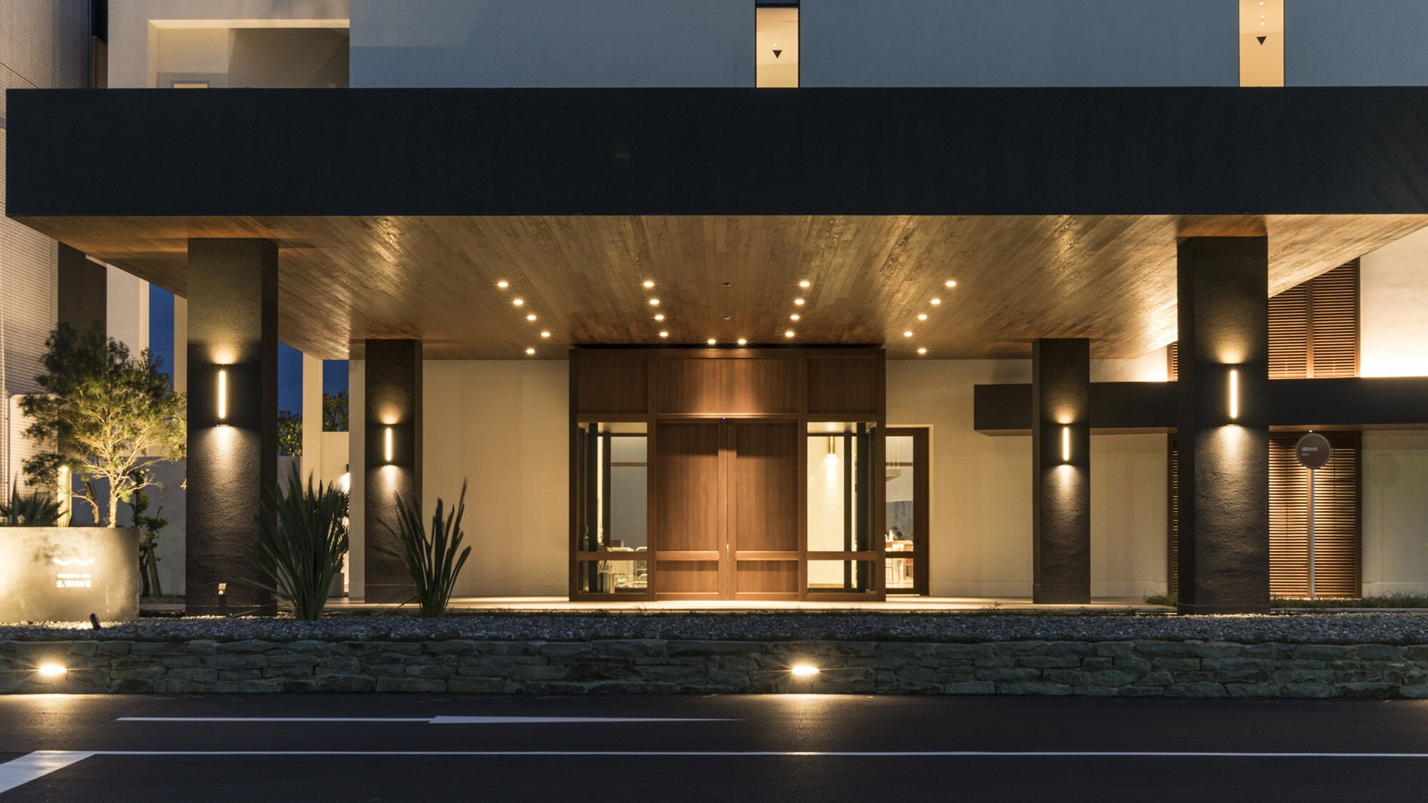 Hotel entrance
