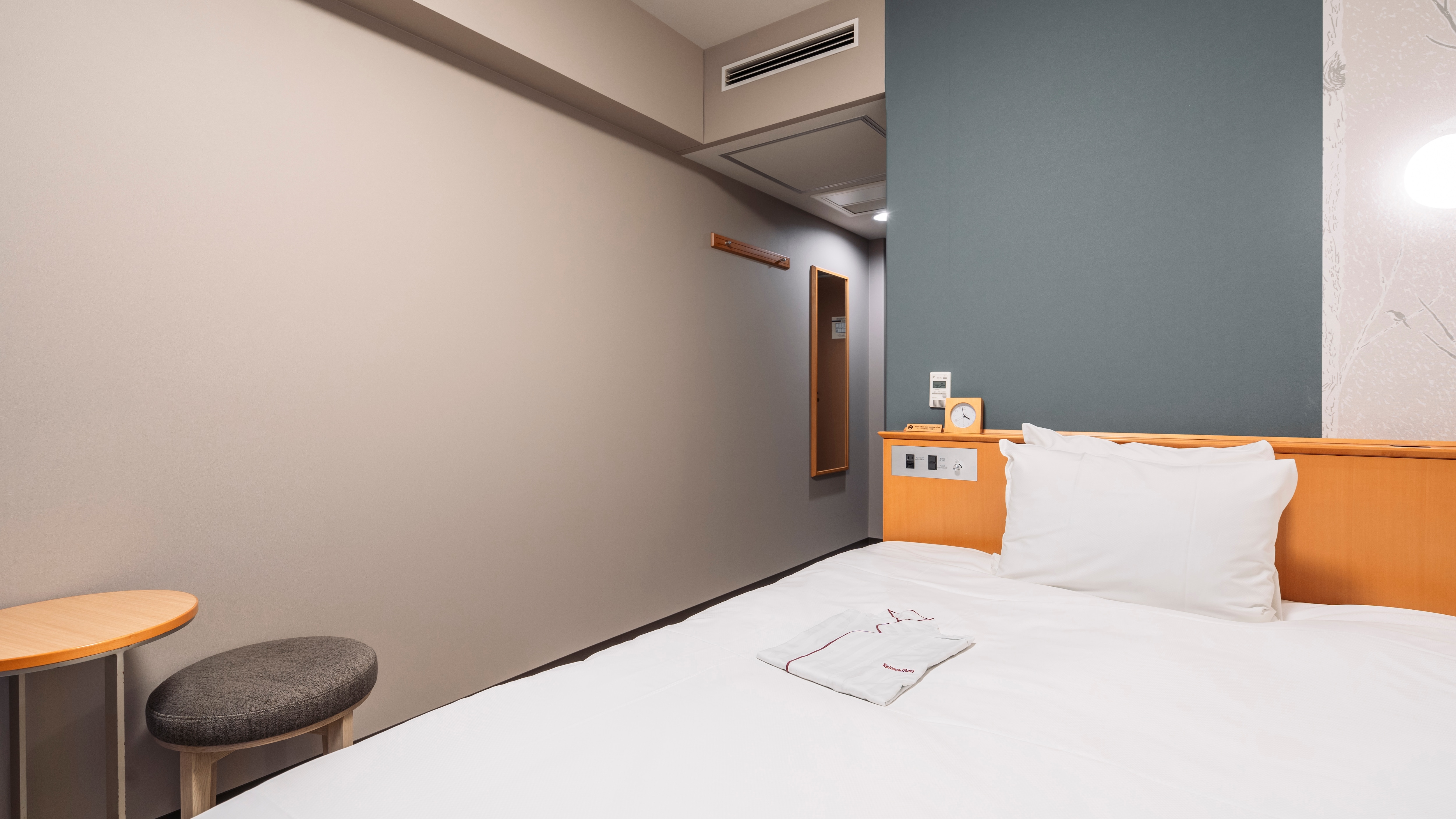 [Single/Double room] 18.5 square meters, bed width 154 cm