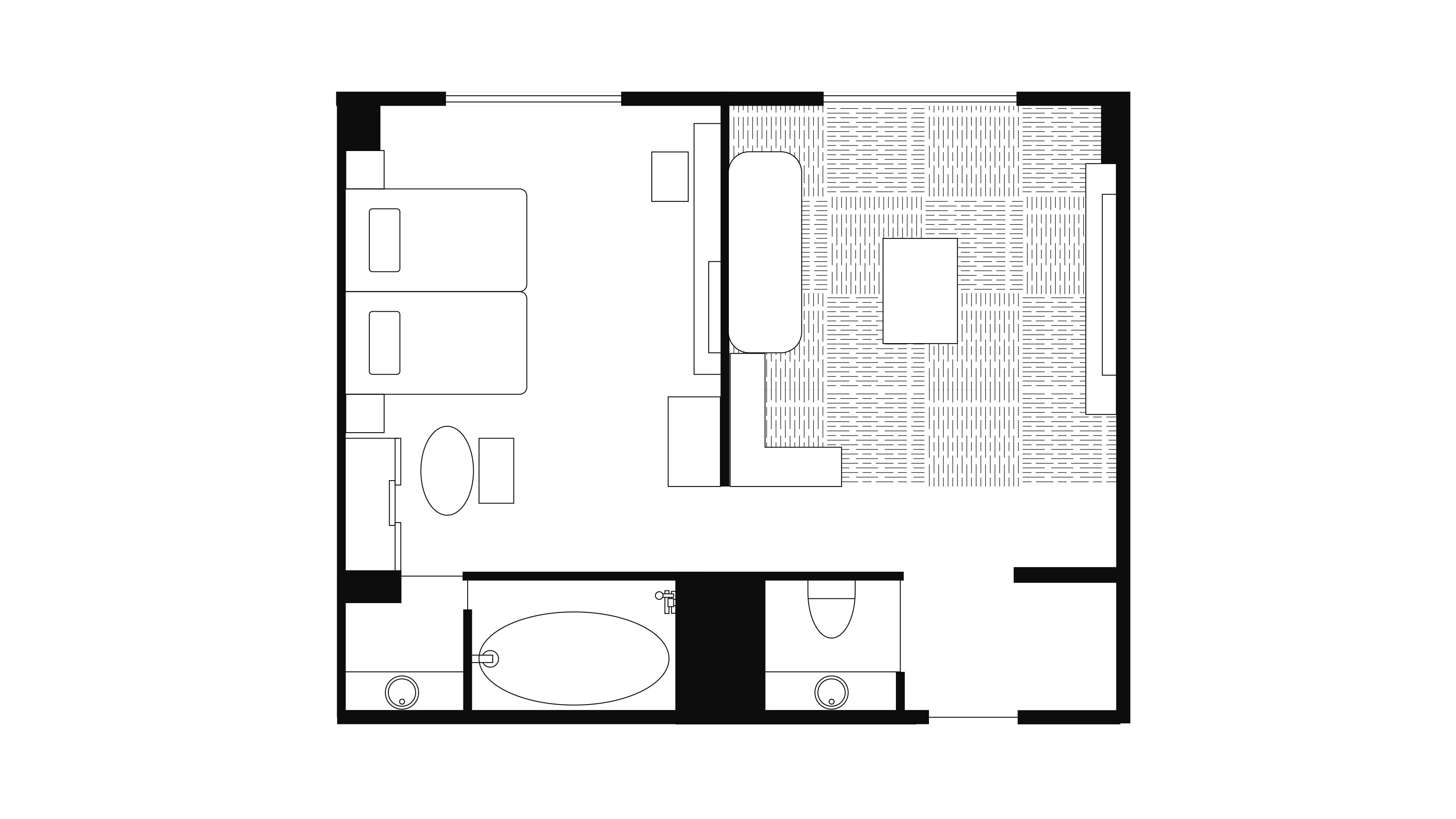 Floor plan: Executive floor Japanese suite twin