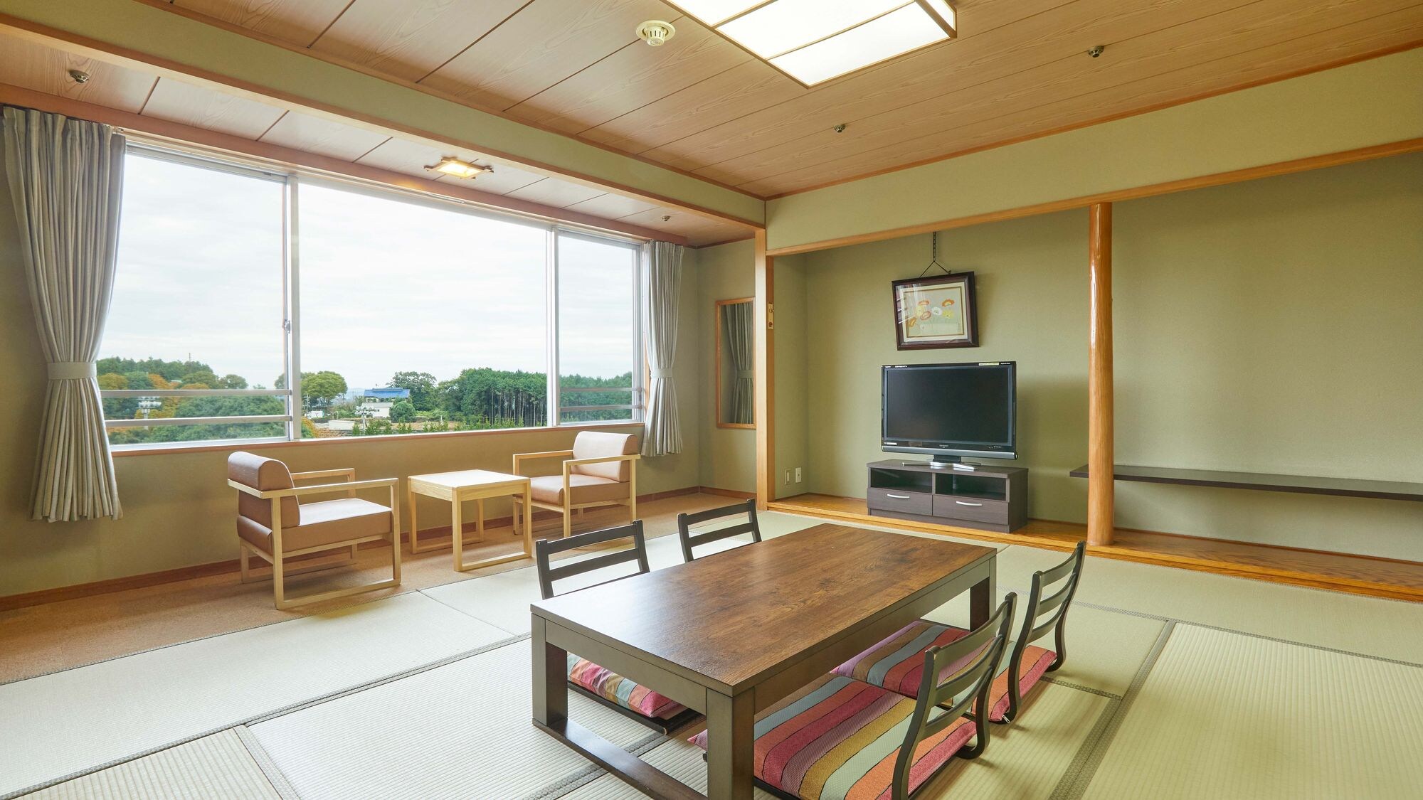 【日式房间10叠】宽敞的客房，适合团体和家庭入住