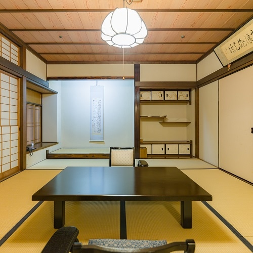 Kamar bergaya Jepang dua kamar 10 tikar tatami + 4,5 tikar tatami (Merokok acak)