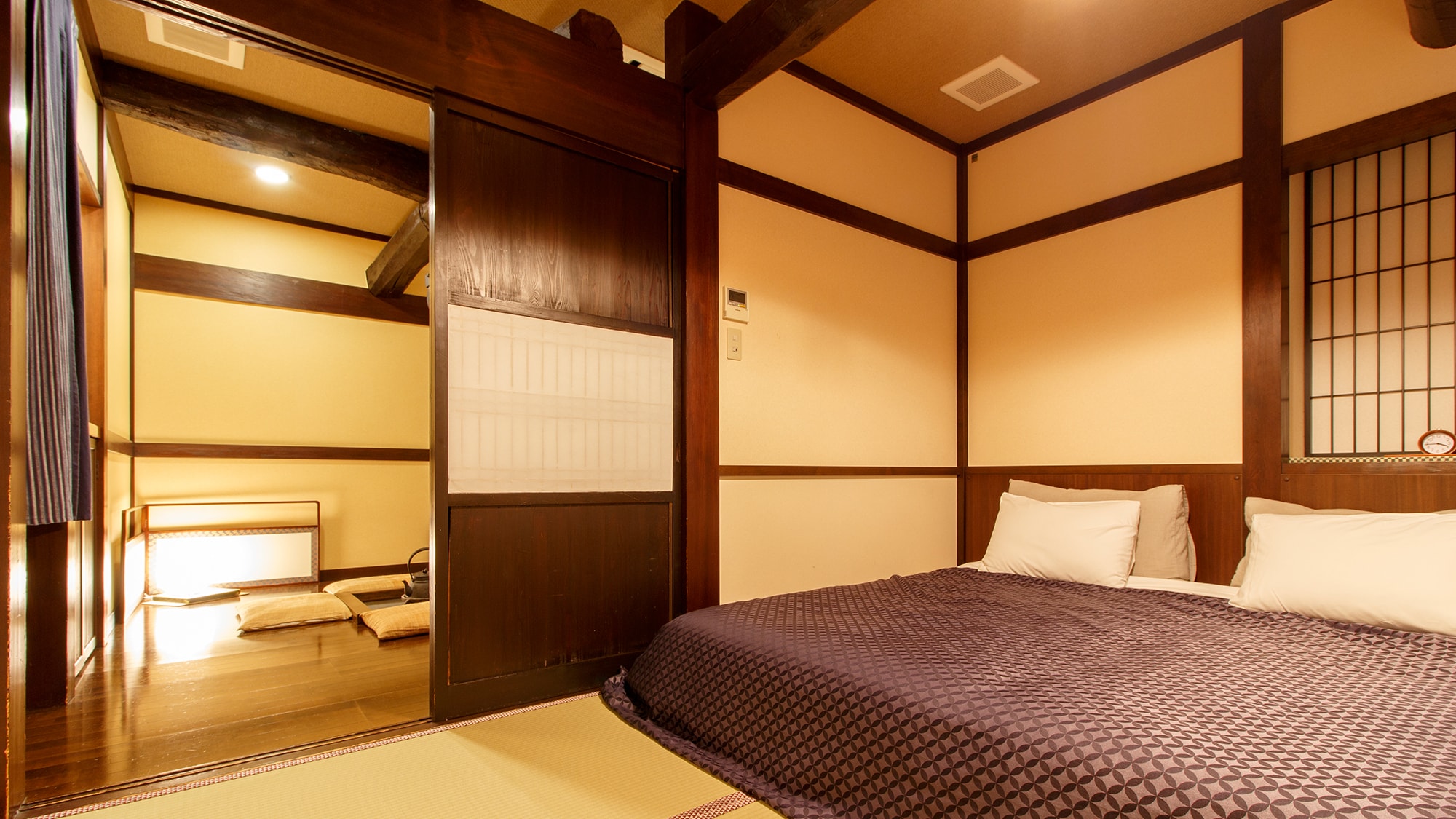Kamar khusus dengan lapisan perapian