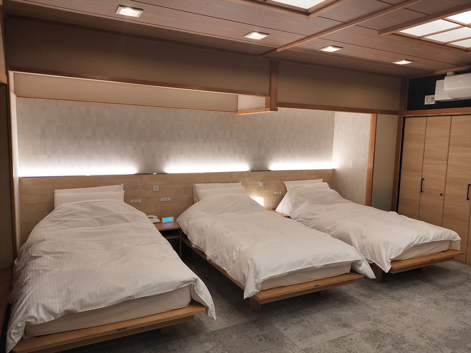 Modern Japanese Triple Room