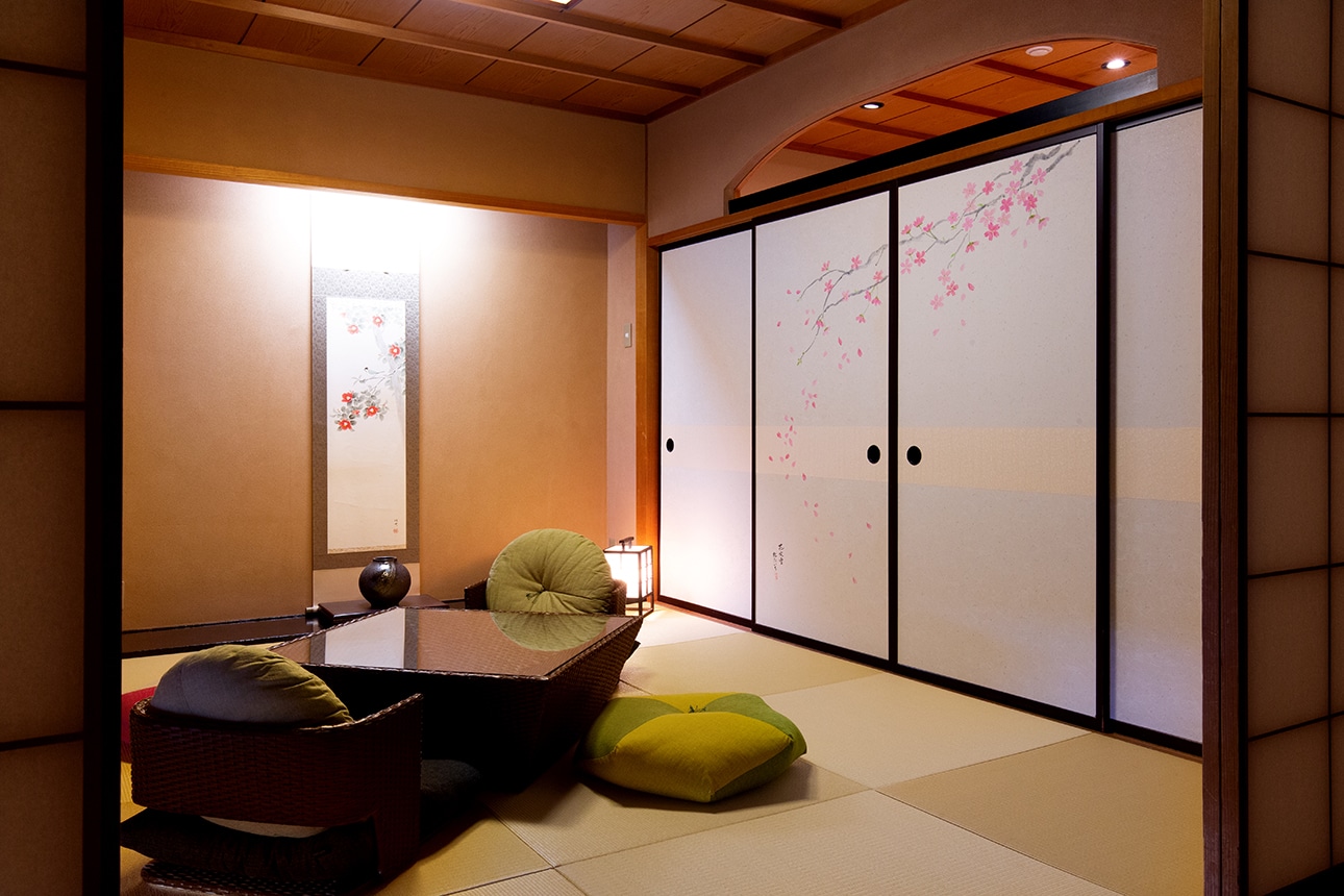 Kamar bergaya Jepang-Barat