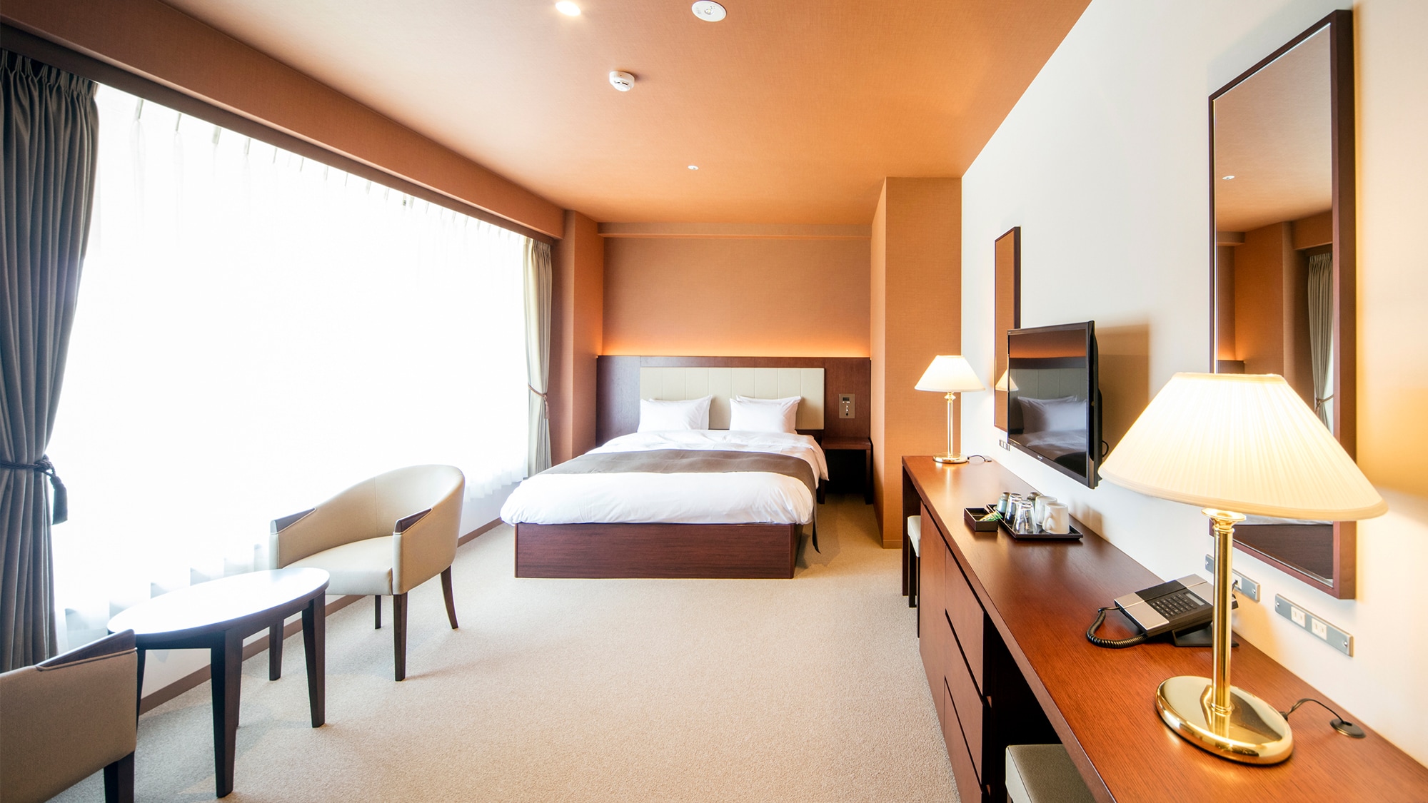 [Standard Double] Our standard double room with a feeling of liberation.