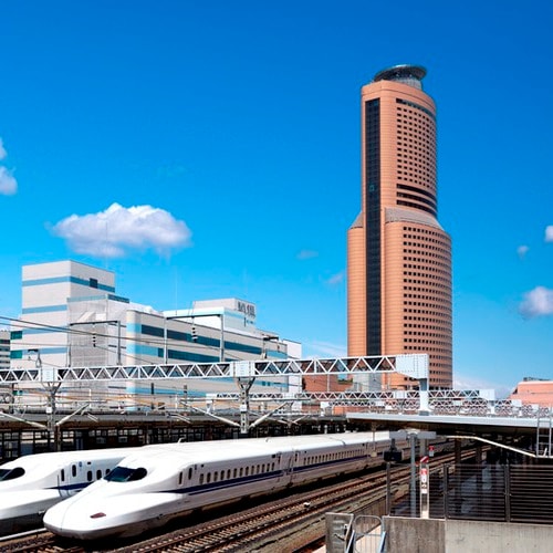 Shinkansen and Act Tower