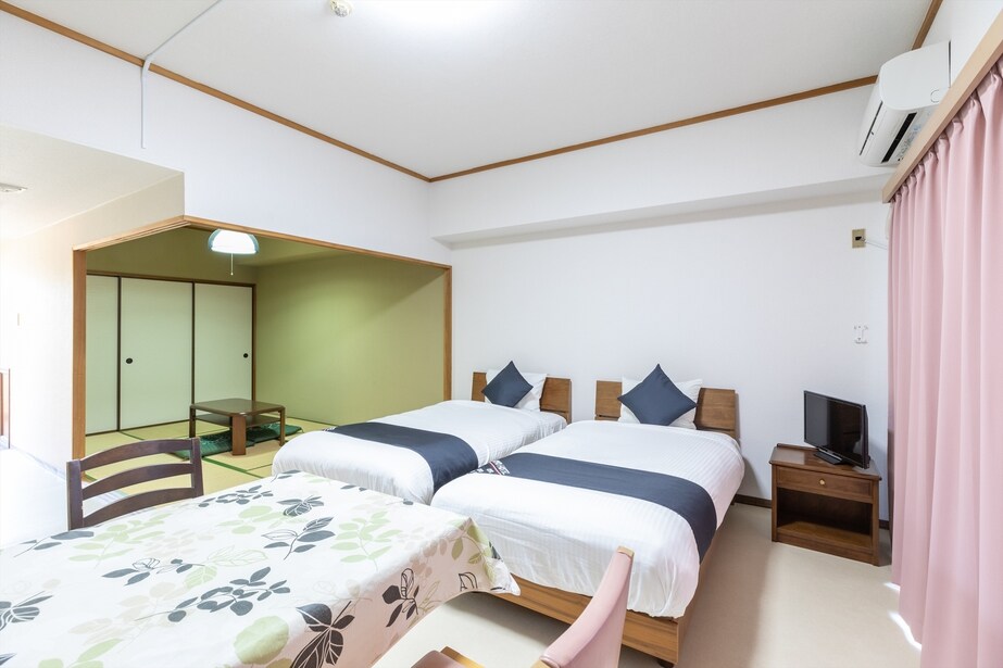 Kamar tambahan Jepang dan Barat 1 hingga 4 orang