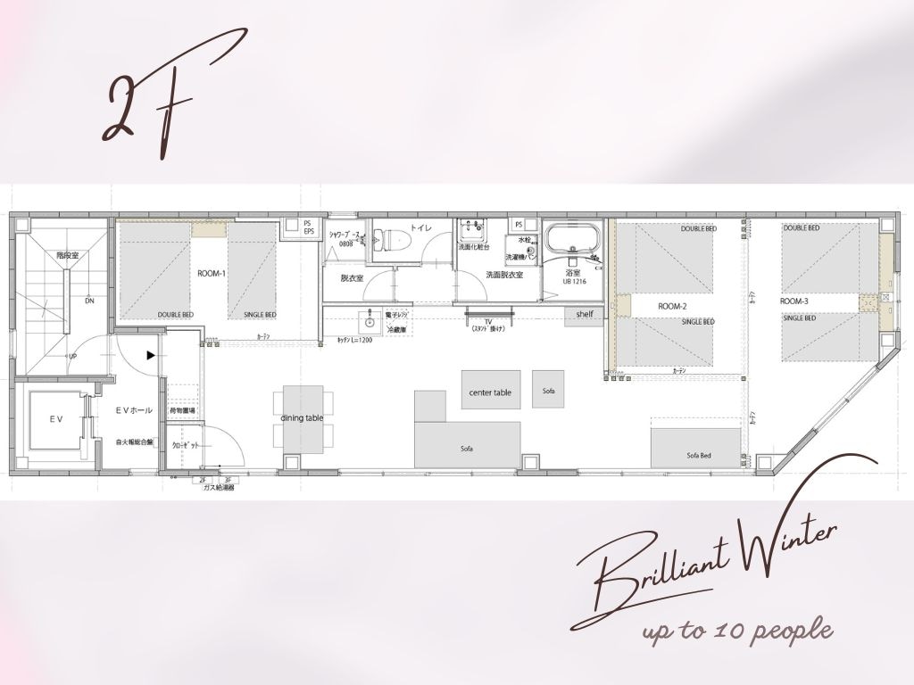 2F Room layout