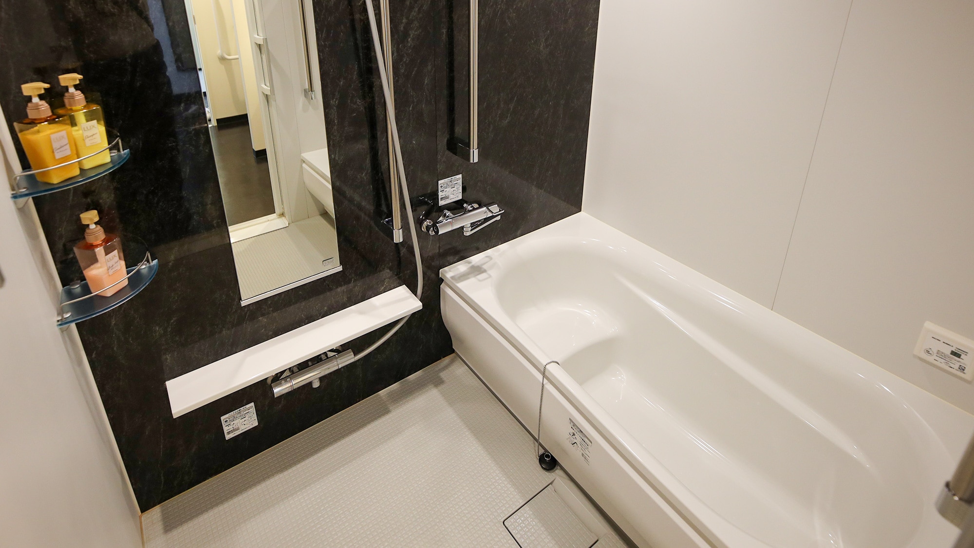 Deluxe twin bath toilet