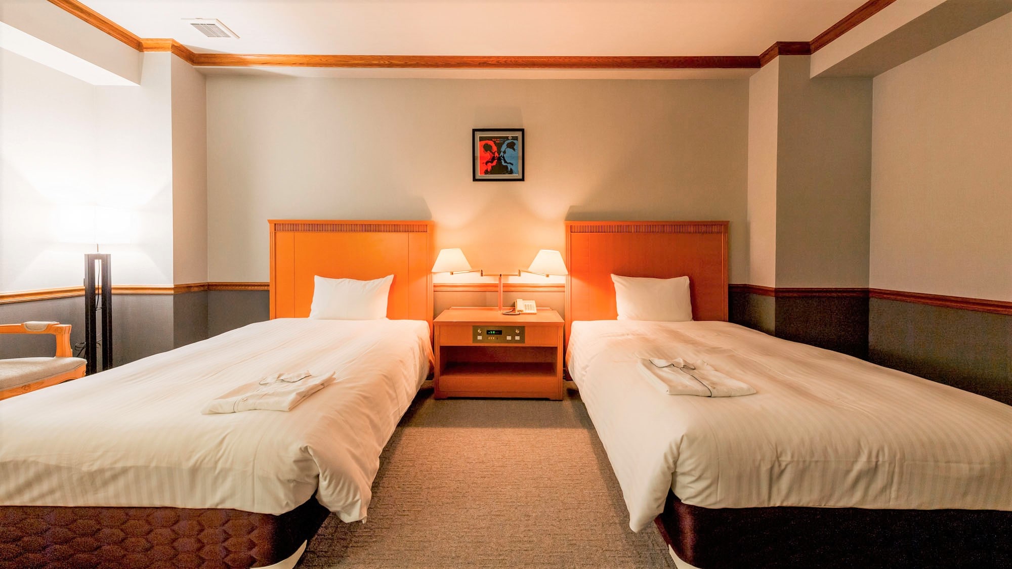 Twin room 23㎡ (Main building Station Wing)