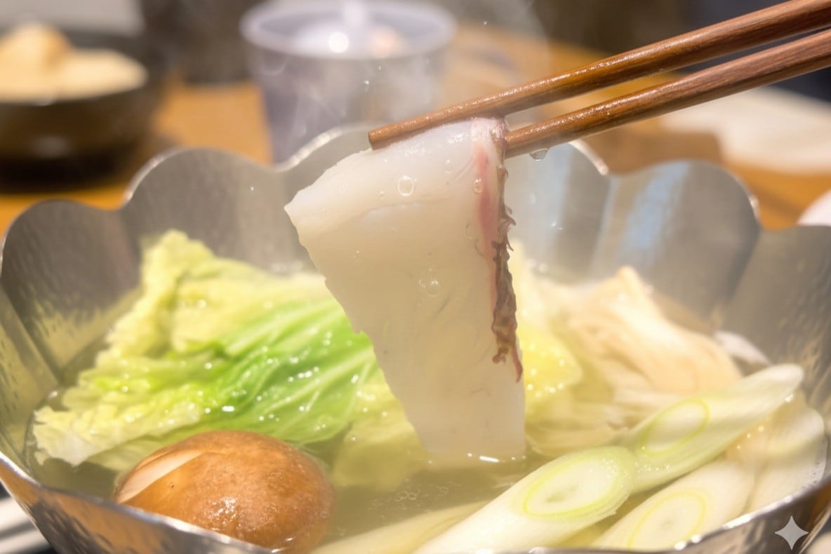 Shabu-shabu ikan kakap