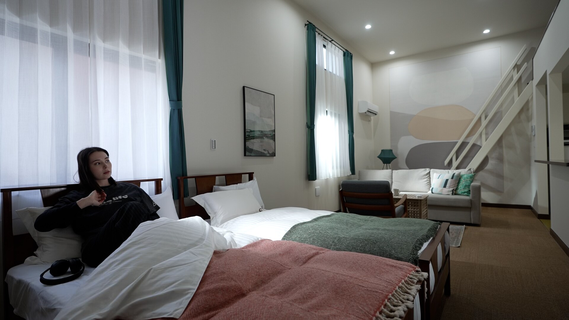 50㎡, for groups or friends. Maximum 7 people can stay.