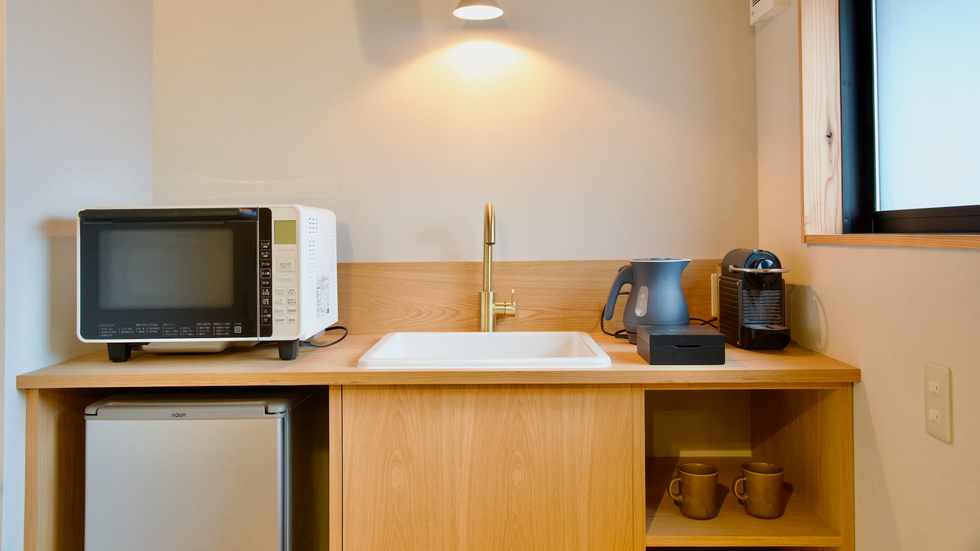 New building Cha-2 (55m2) Mini kitchen image: Equipped with easy-to-use facilities